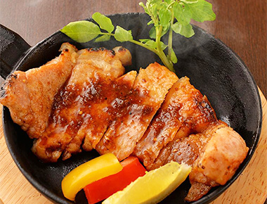 厚切りポークジンジャー